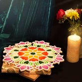 Ananta Rangoli Design - Intricate Patterns by Island Rangoli